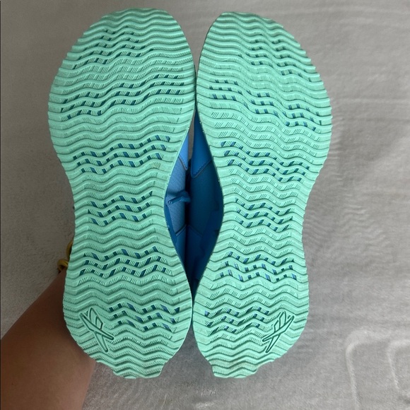 Reebok Women's Zig Dynamica G Blue & Green - Picture 5 of 7